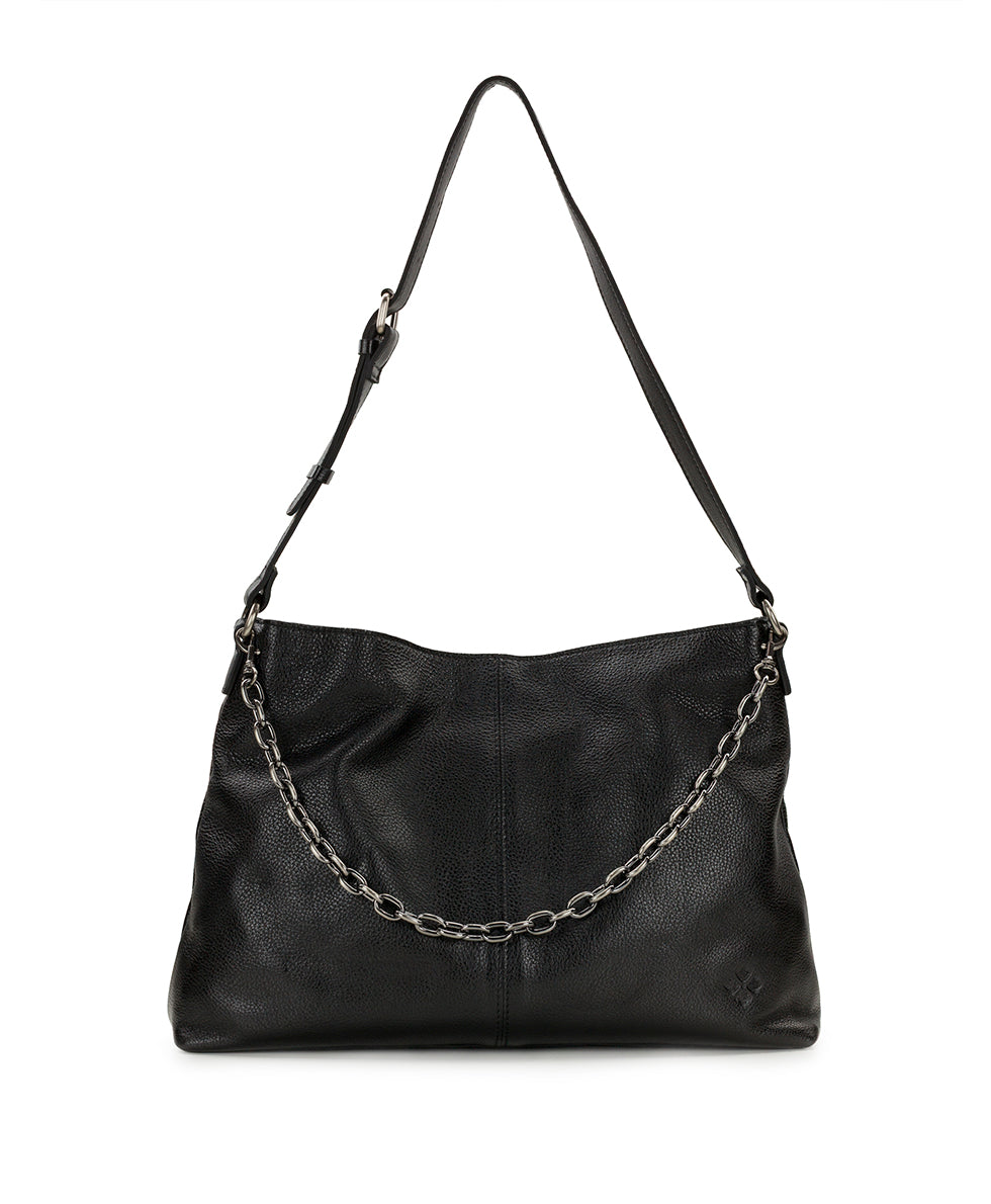 Female - Liora Slouchy Tote - Rugged Natural Grain - black - by Patricia Nash - View 3 of 23