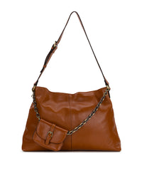 Liora Slouchy Tote - Rugged Natural Grain Leather