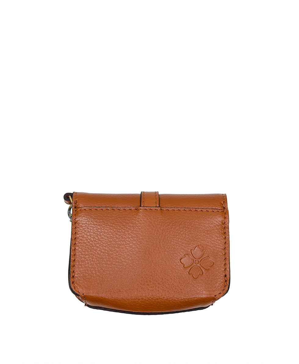 Female - Liora Slouchy Tote - Rugged Natural Grain Leather - cognac - by Patricia Nash - View 13 of 14