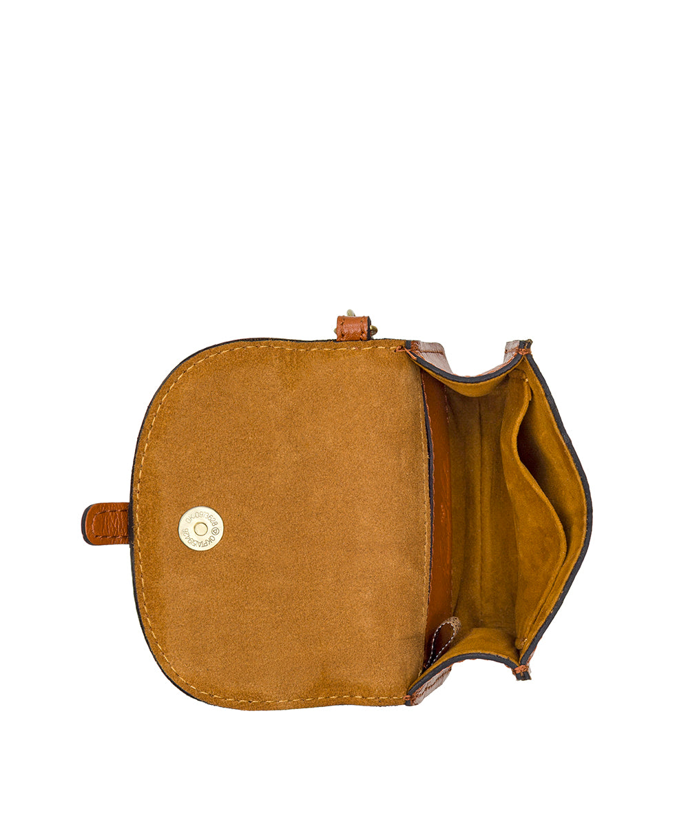 Female - Liora Slouchy Tote - Rugged Natural Grain Leather - cognac - by Patricia Nash - View 14 of 14