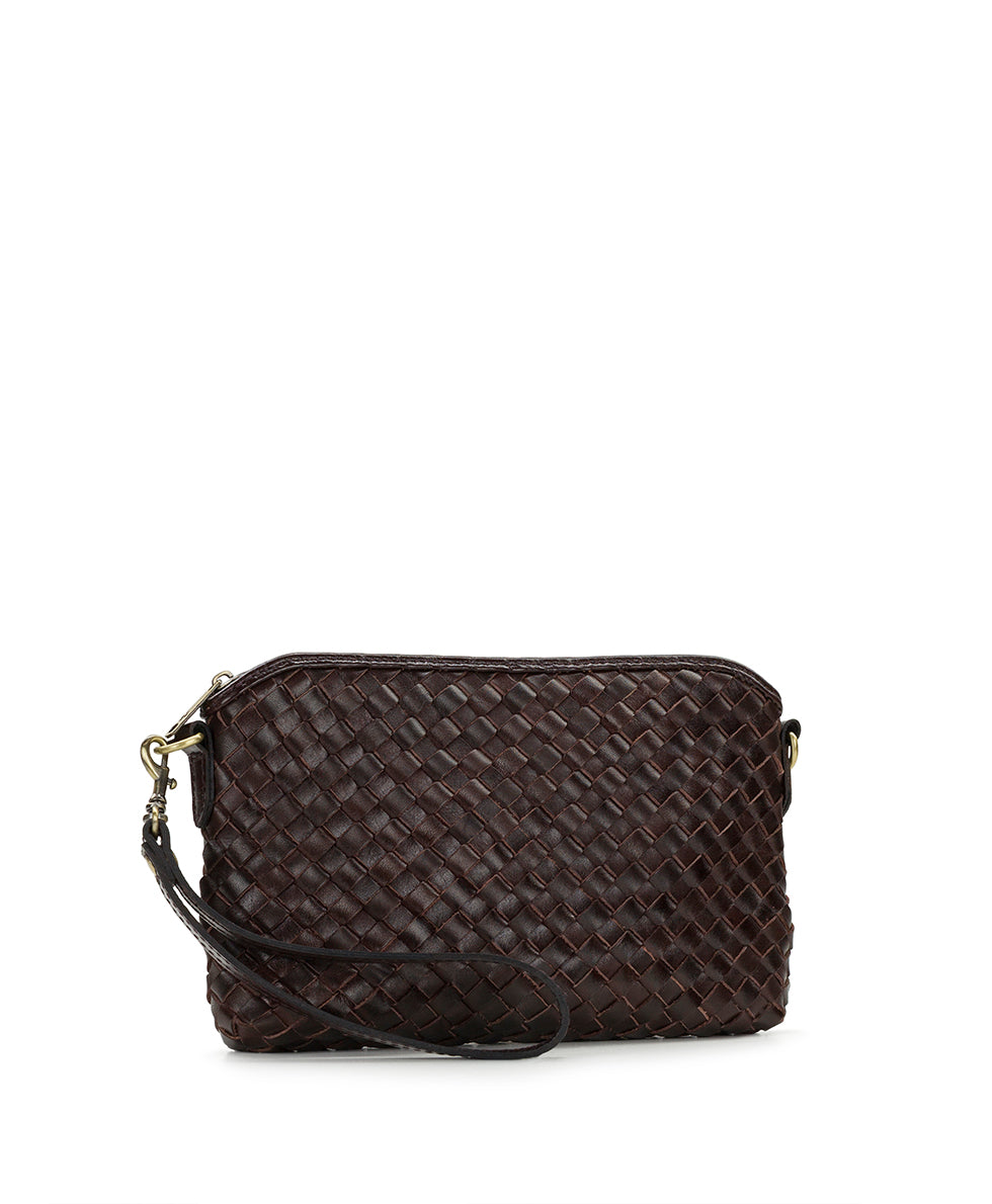 Female - Sevran Crossbody - Hand Stained Woven - cognac - by Patricia Nash - View 3 of 12