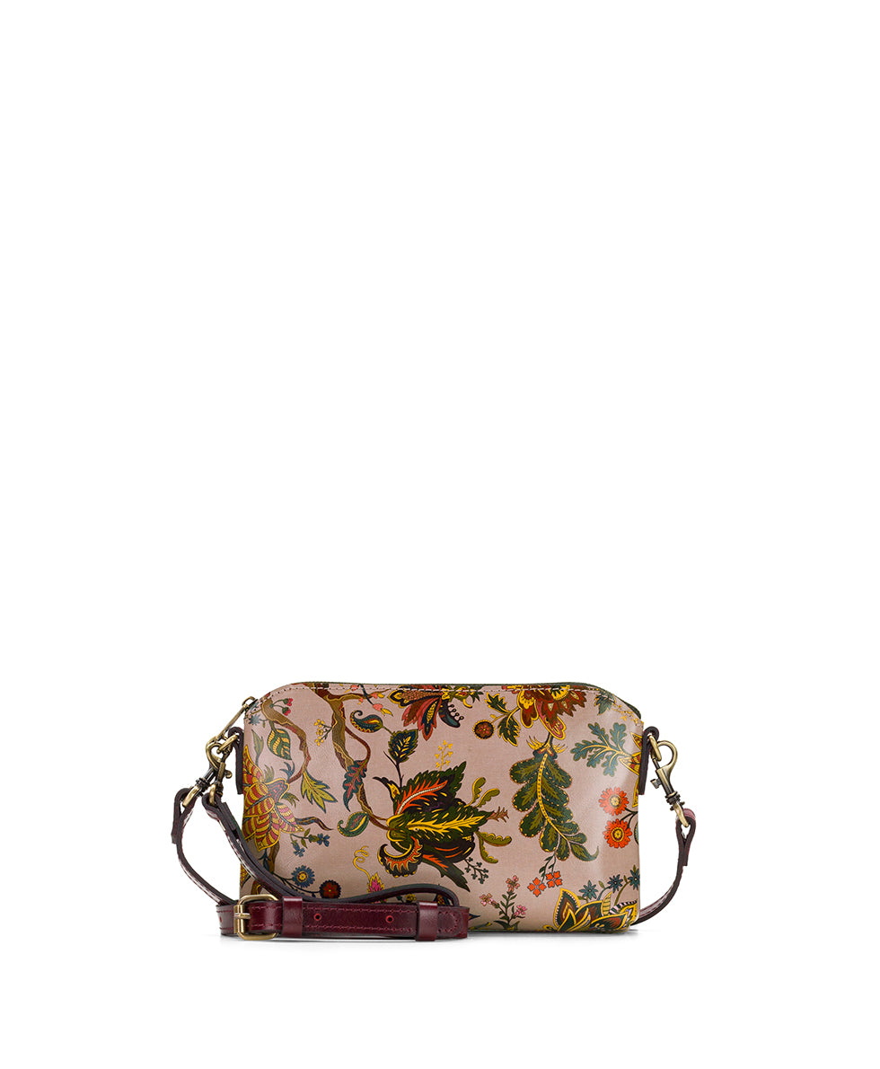 Female - Sevran Crossbody | Danish Floral Tapestry  | Danish Floral Tapestry - danish floral tapestry - by Patricia Nash - View 1 of 6
