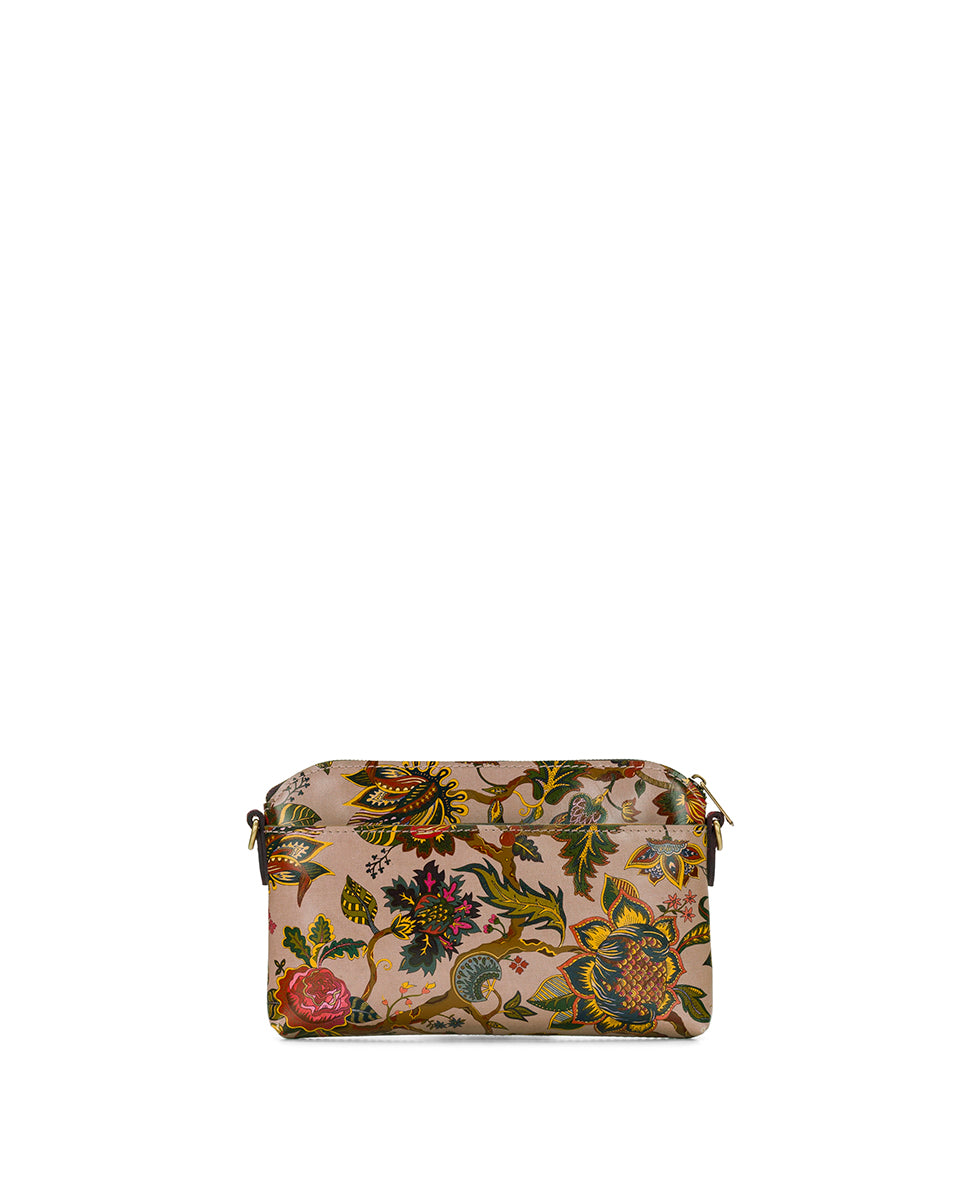 Female - Sevran Crossbody | Danish Floral Tapestry  | Danish Floral Tapestry - danish floral tapestry - by Patricia Nash - View 3 of 6