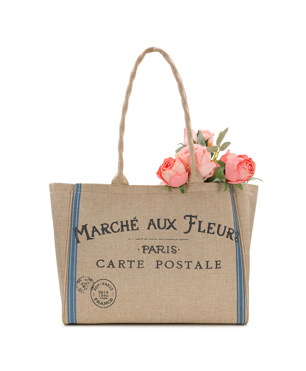 Female - Parisian Market Tote - Specialty Woven - natural - by Patricia Nash - View 1 of 7