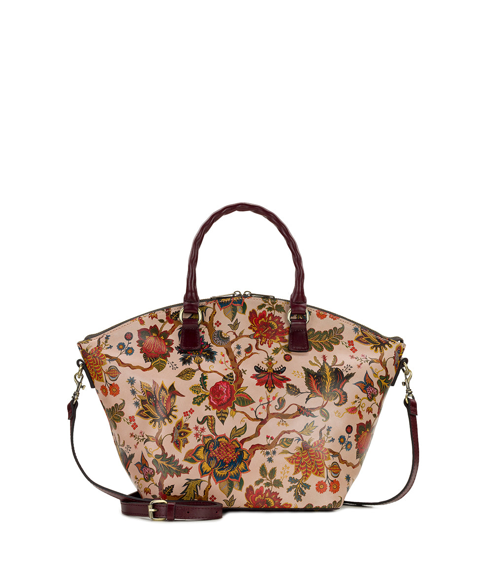 Female - Gretta Shopper Tote | Danish Floral Tapestry  | Danish Floral Tapestry - danish floral tapestry - by Patricia Nash - View 1 of 7