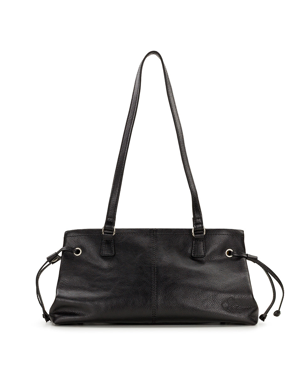 Female - Linnea Shoulder Bag | Rugged Natural Grain | Black - black - by Patricia Nash - View 1 of 4