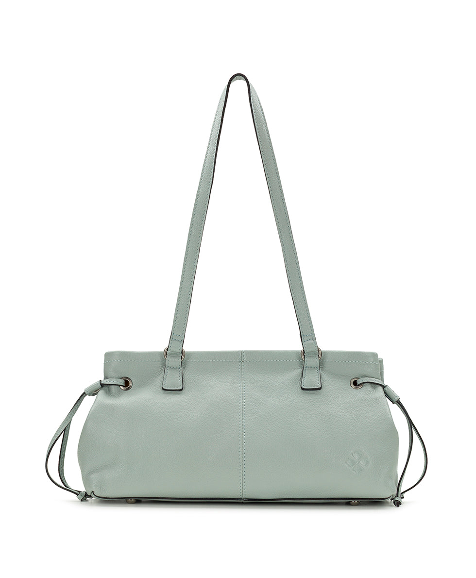 Female - Linnea Shoulder Bag | Rugged Natural Grain | Nordic Blue - cognac - by Patricia Nash - View 1 of 4