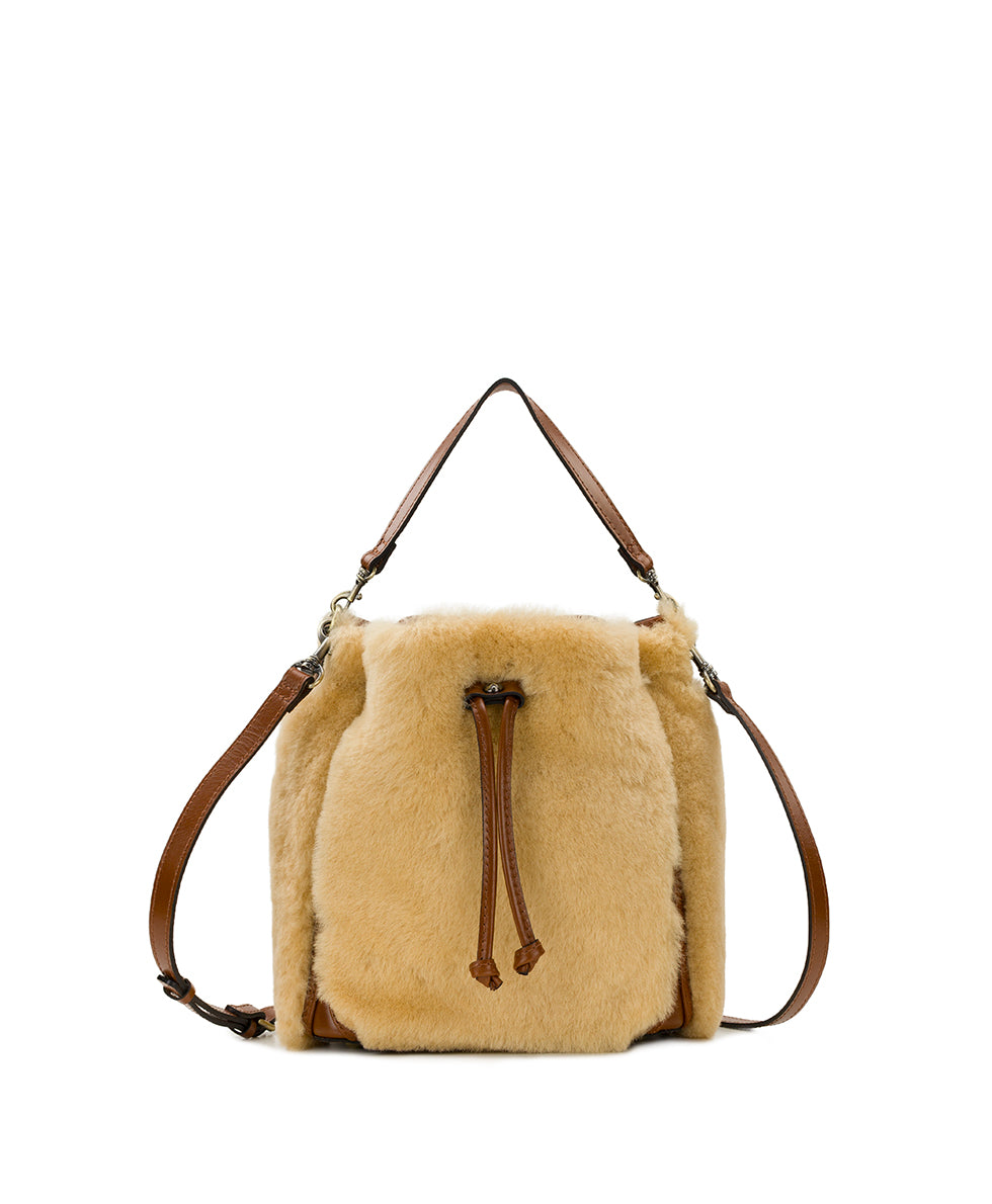 Female - Kalmar Drawstring With Hang Off | Sherpa | Natural - natural - by Patricia Nash - View 2 of 8