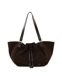 Mads Drawstring | Suede Leather | Chocolate