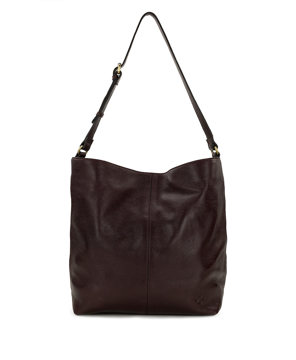 Female - Heidal Crossbody | Rugged Natural Grain | Plum - plum - by Patricia Nash - View 1 of 4