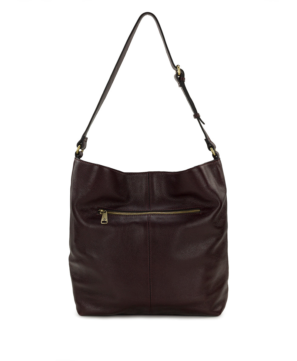Female - Heidal Crossbody | Rugged Natural Grain | Plum - plum - by Patricia Nash - View 2 of 4