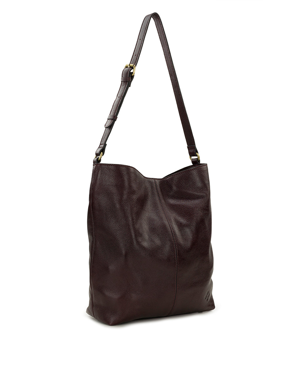 Female - Heidal Crossbody | Rugged Natural Grain | Plum - plum - by Patricia Nash - View 3 of 4