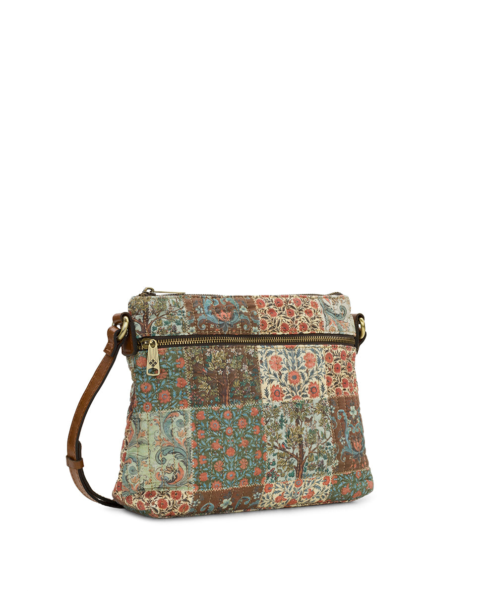 Female - Anders Crossbody | Nordic Patchwork Cotton | Nordic Patchwork - nordic patchwork - by Patricia Nash - View 3 of 4