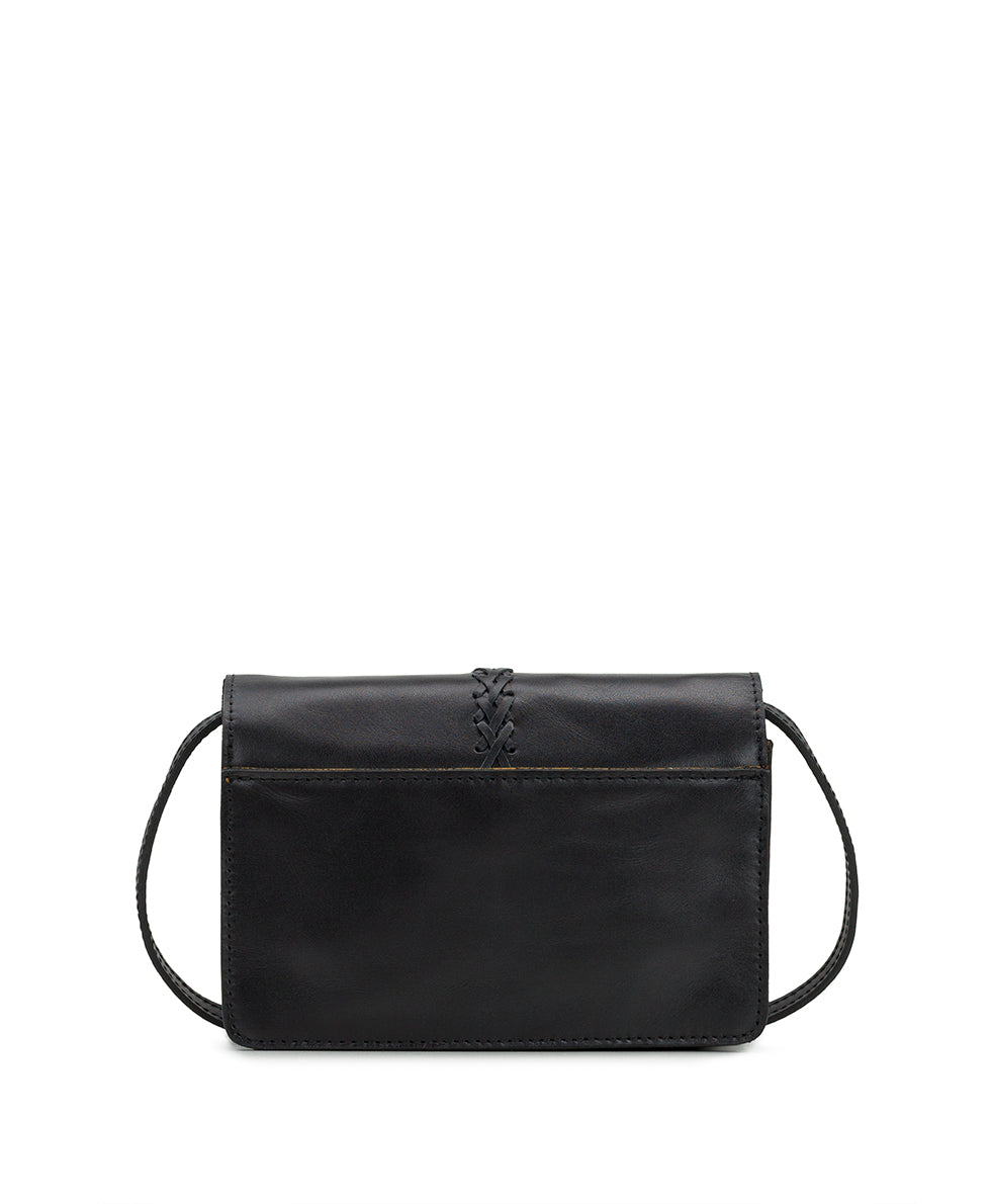 Female - Bianco Crossbody Organizer - Heritage - black - by Patricia Nash - View 2 of 9