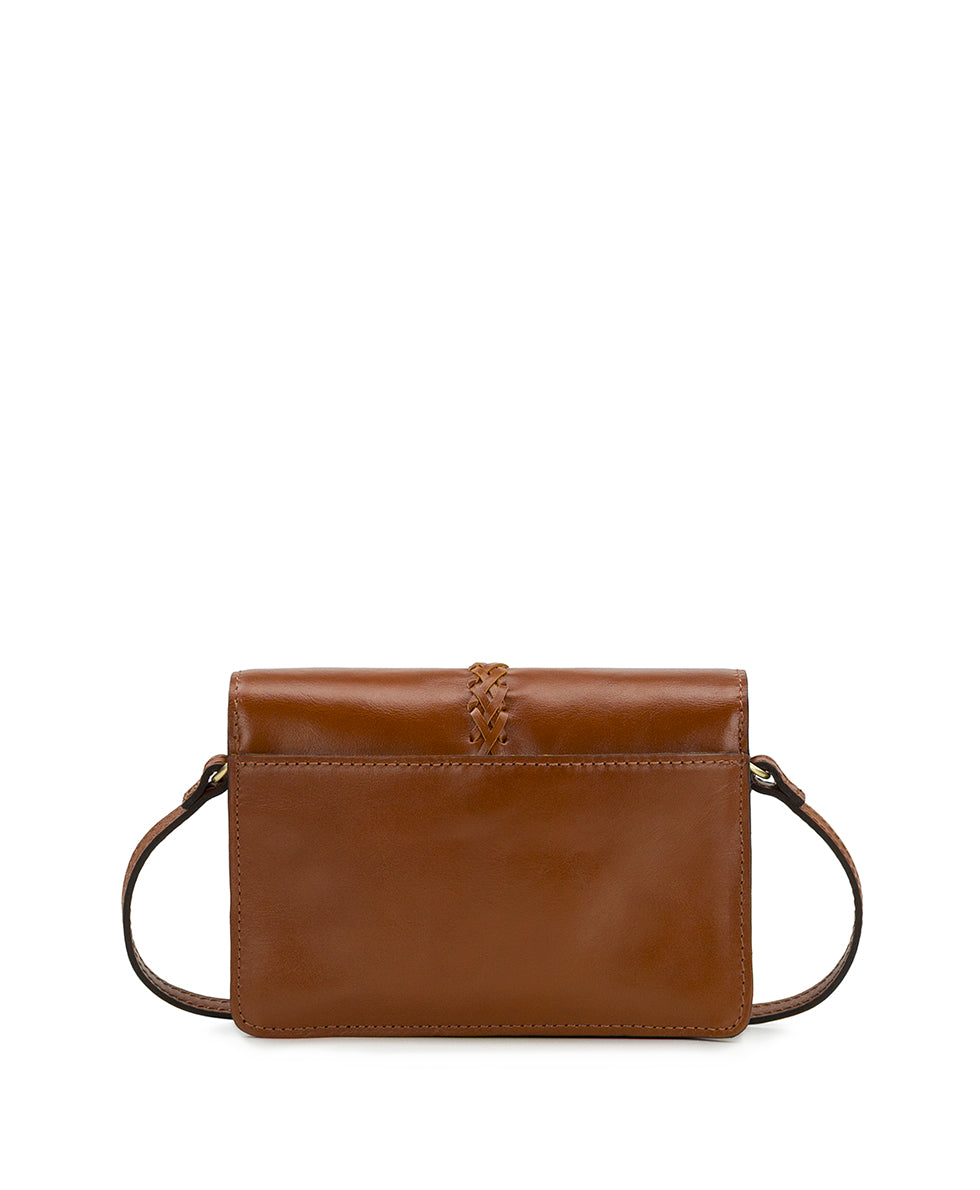 Female - Bianco Crossbody Organizer - Heritage - black - by Patricia Nash - View 8 of 13