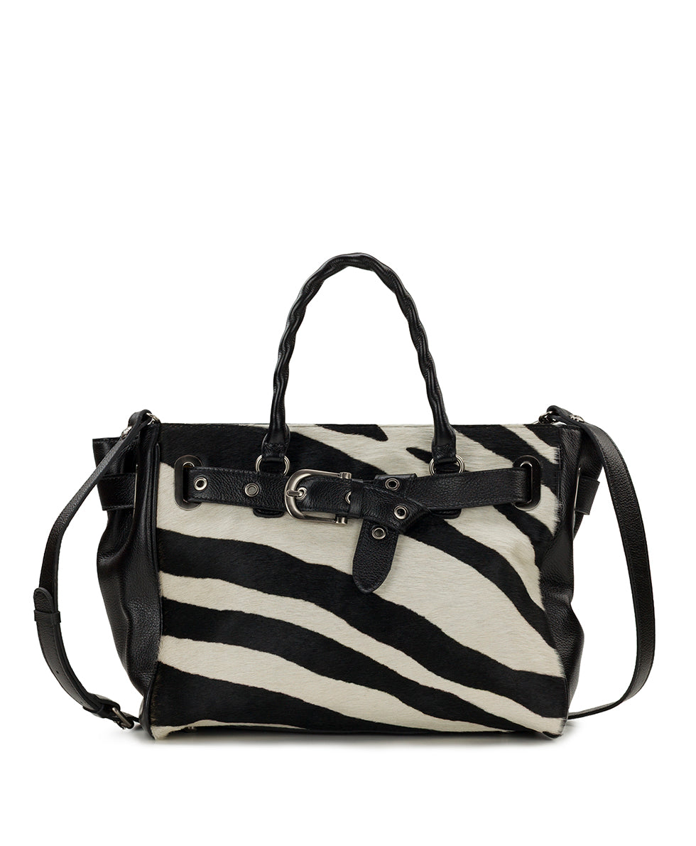 Female - Kari Satchel | Exotics | Zebra - zebra - by Patricia Nash - View 1 of 4