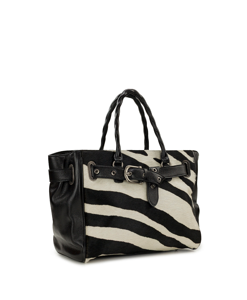 Female - Kari Satchel | Exotics | Zebra - zebra - by Patricia Nash - View 3 of 4