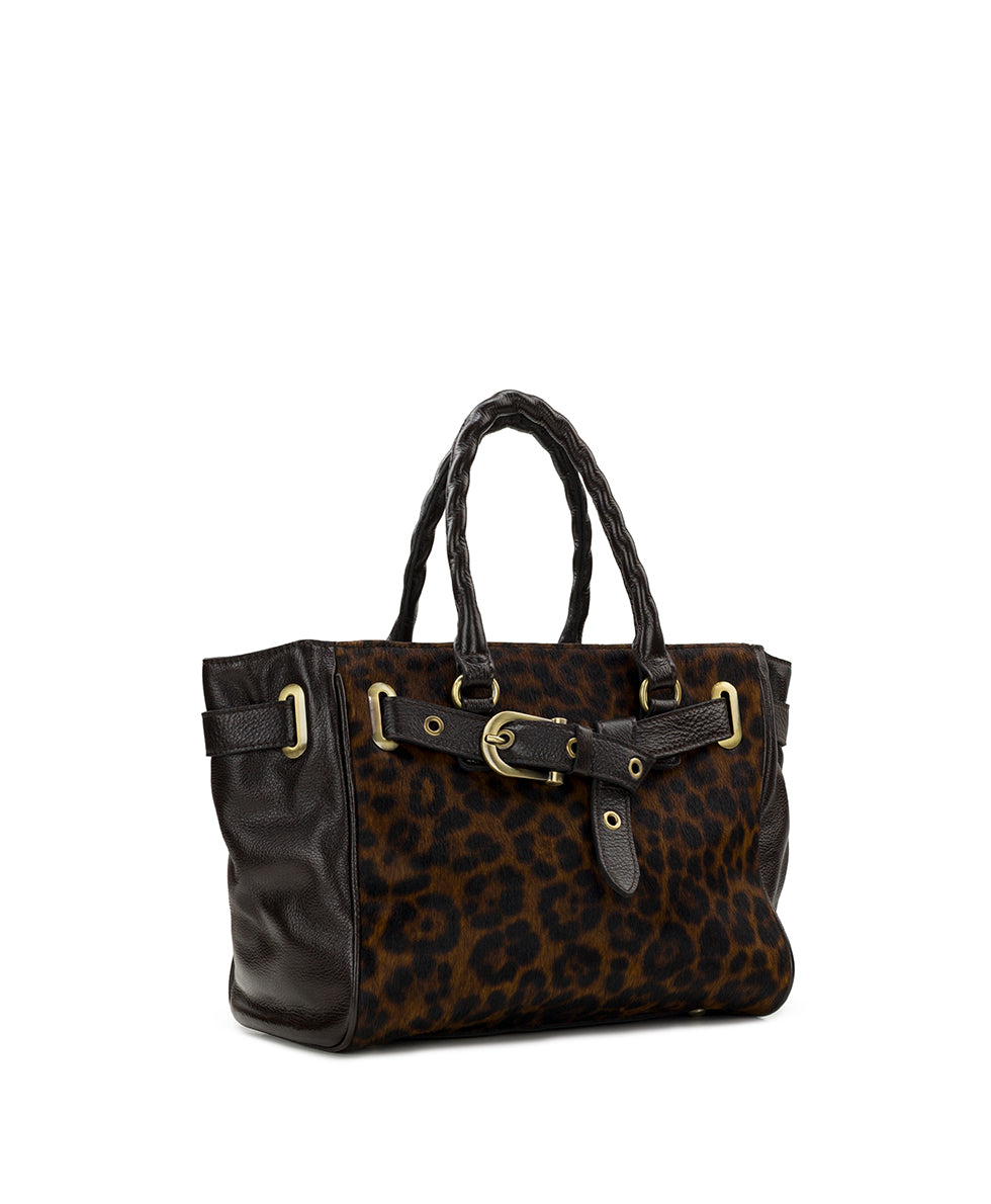 Female - Eda Satchel | Exotics | Leopard - leopard - by Patricia Nash - View 3 of 4