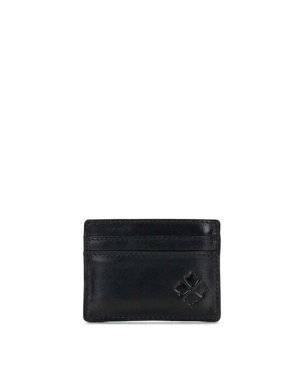 Female - Granna ID Case | Vintage Distressed | Black - black - by Patricia Nash - View 1 of 3