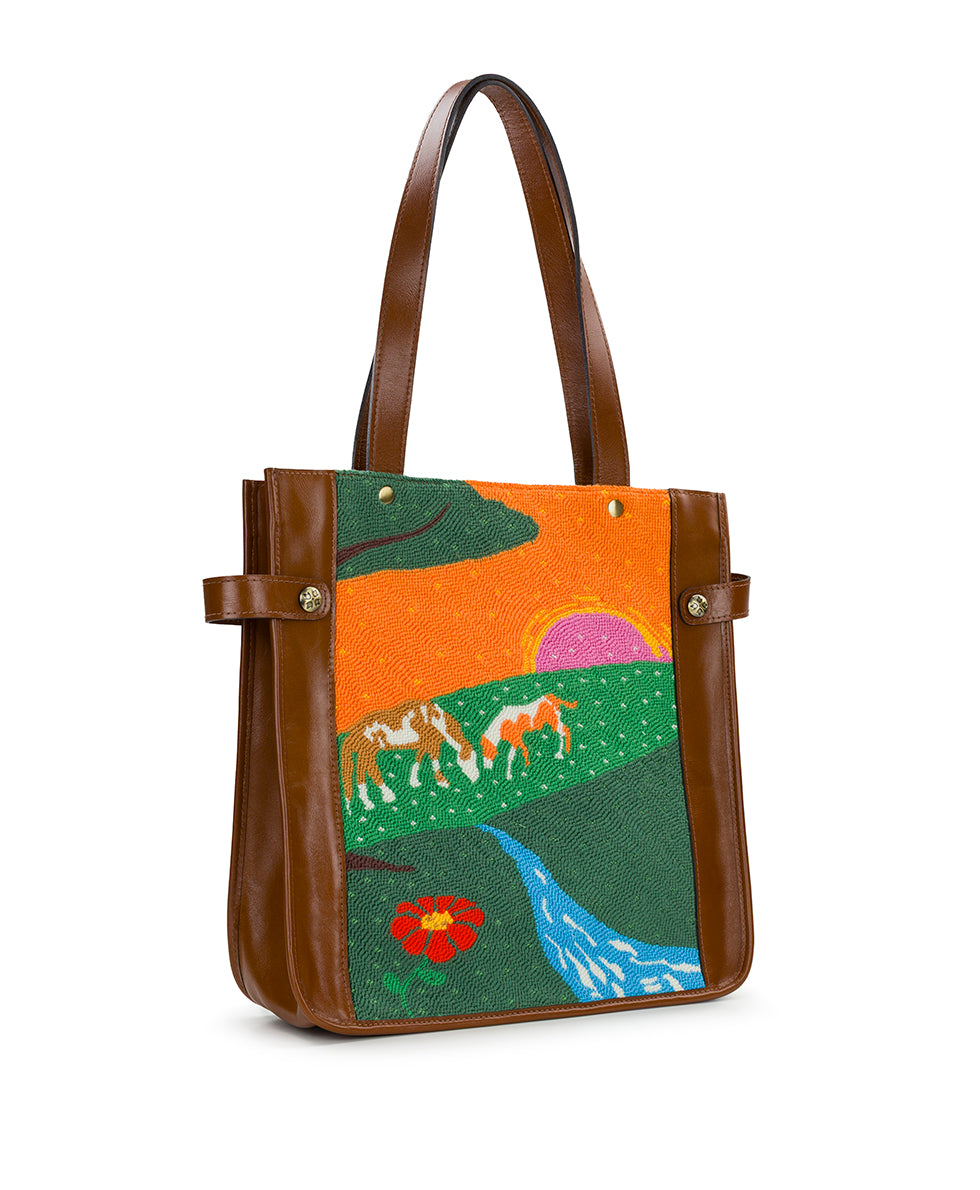 Female - Italia Travel Tote - rabbit - by Patricia Nash - View 7 of 20