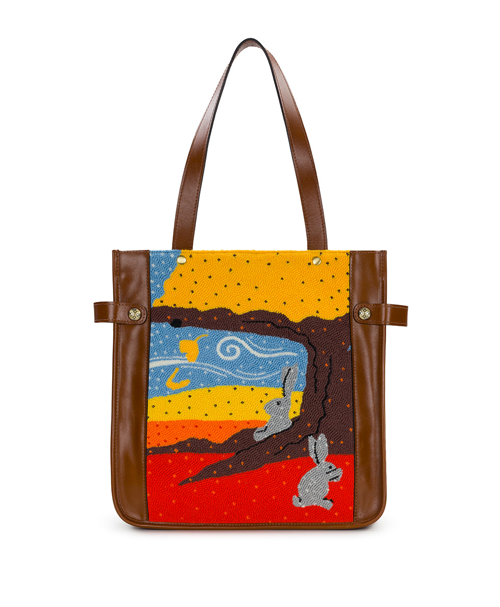 Female - Italia Travel Tote - rabbit - by Patricia Nash - View 13 of 20