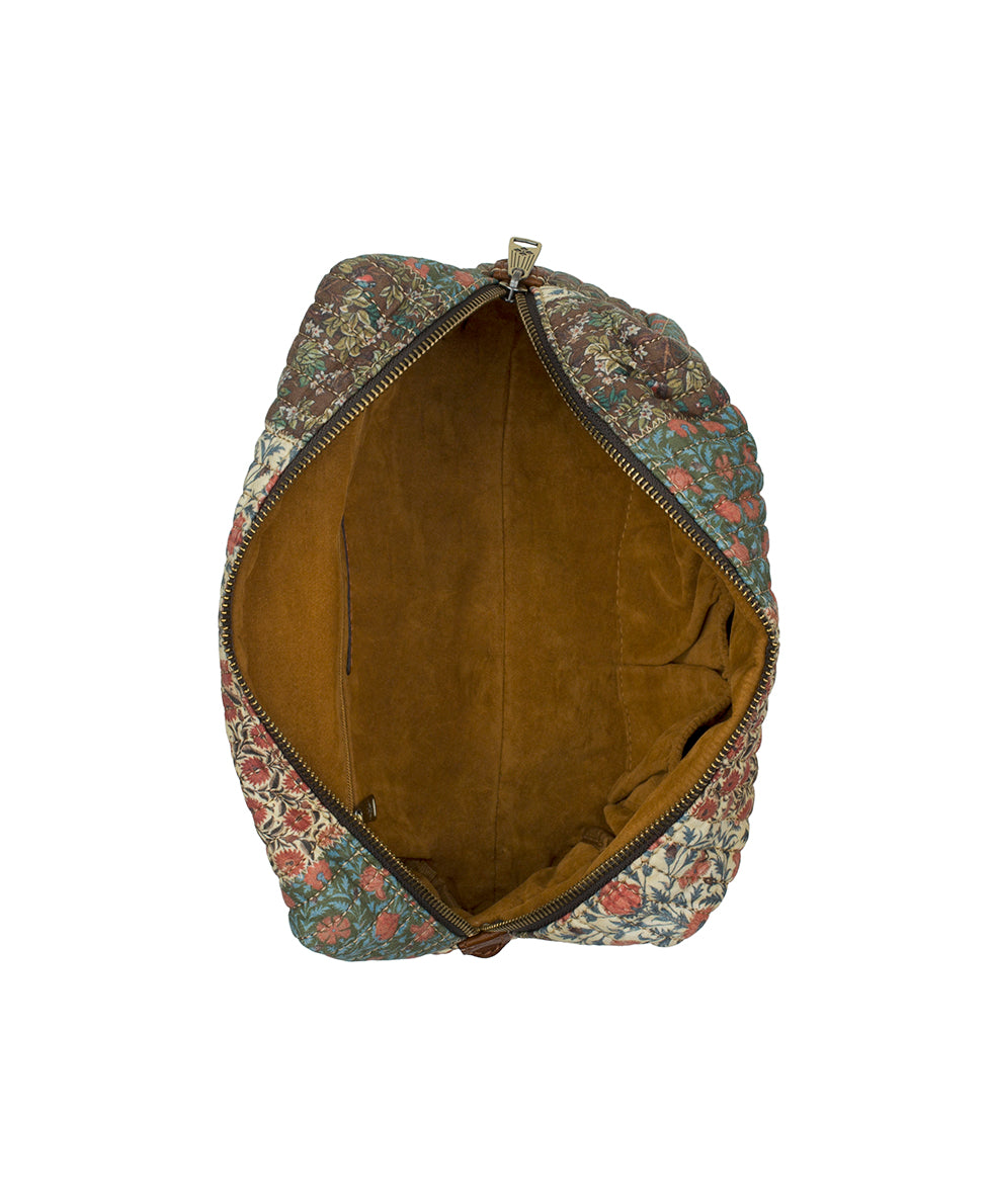 Female - Rune Cosmetic Case | Nordic Patchwork Cotton | Nordic Patchwork - nordic patchwork - by Patricia Nash - View 4 of 4