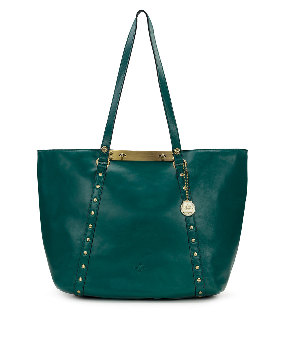 Benvenuto Tote - Vintage Distressed Leather - black - by Patricia Nash - View 6 of 62