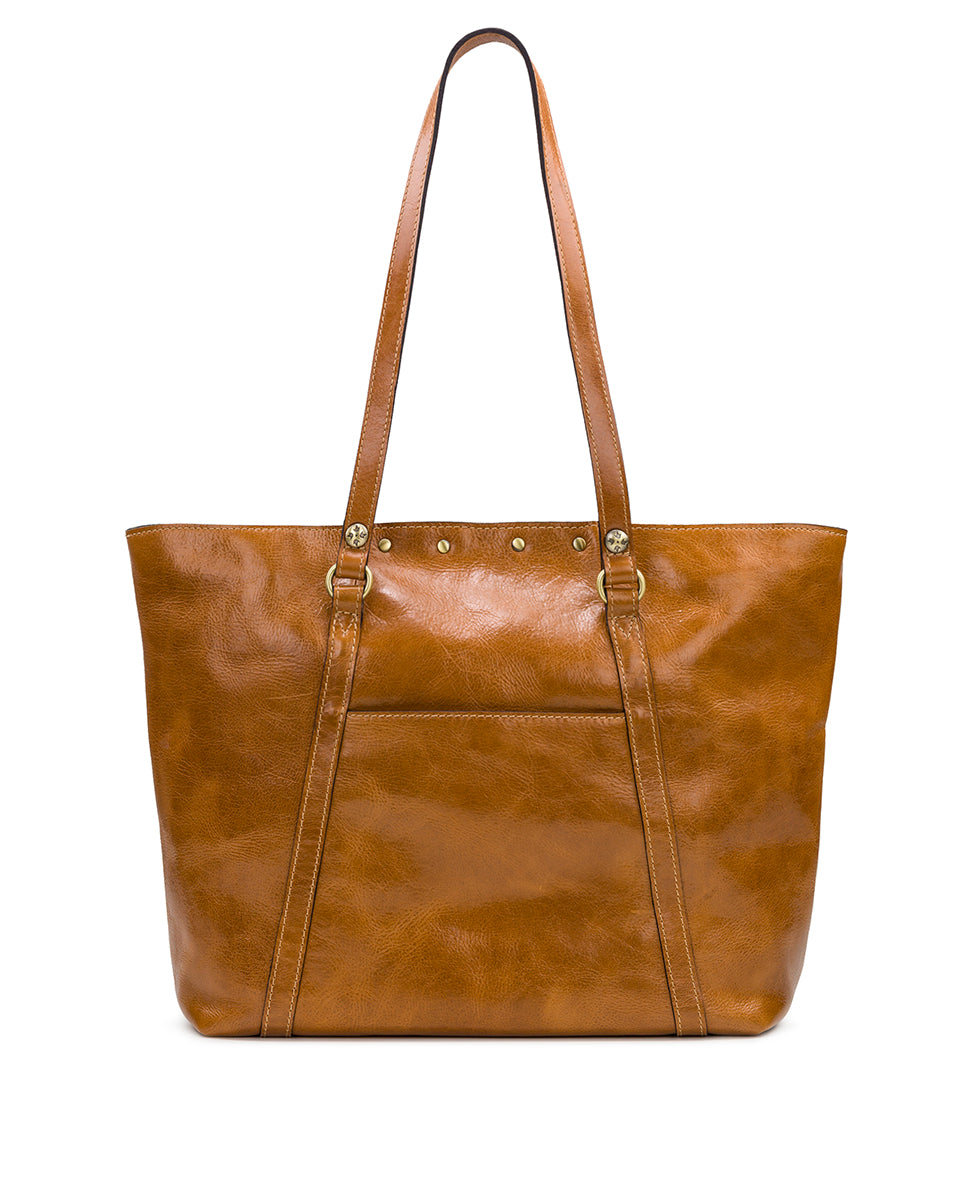 Benvenuto Tote - Vintage Distressed Leather - black - by Patricia Nash - View 25 of 62
