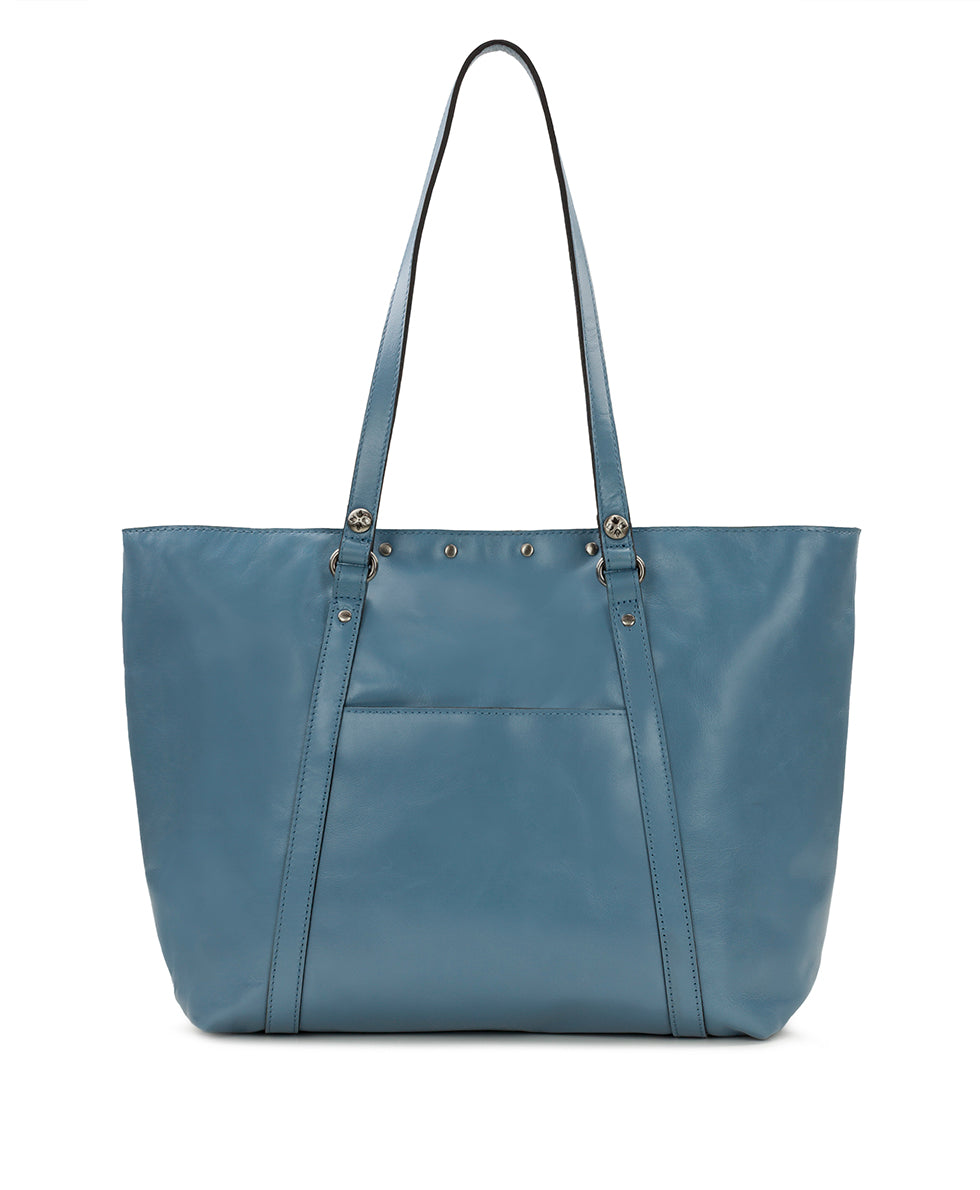 Benvenuto Tote - Vintage Distressed Leather - black - by Patricia Nash - View 12 of 62