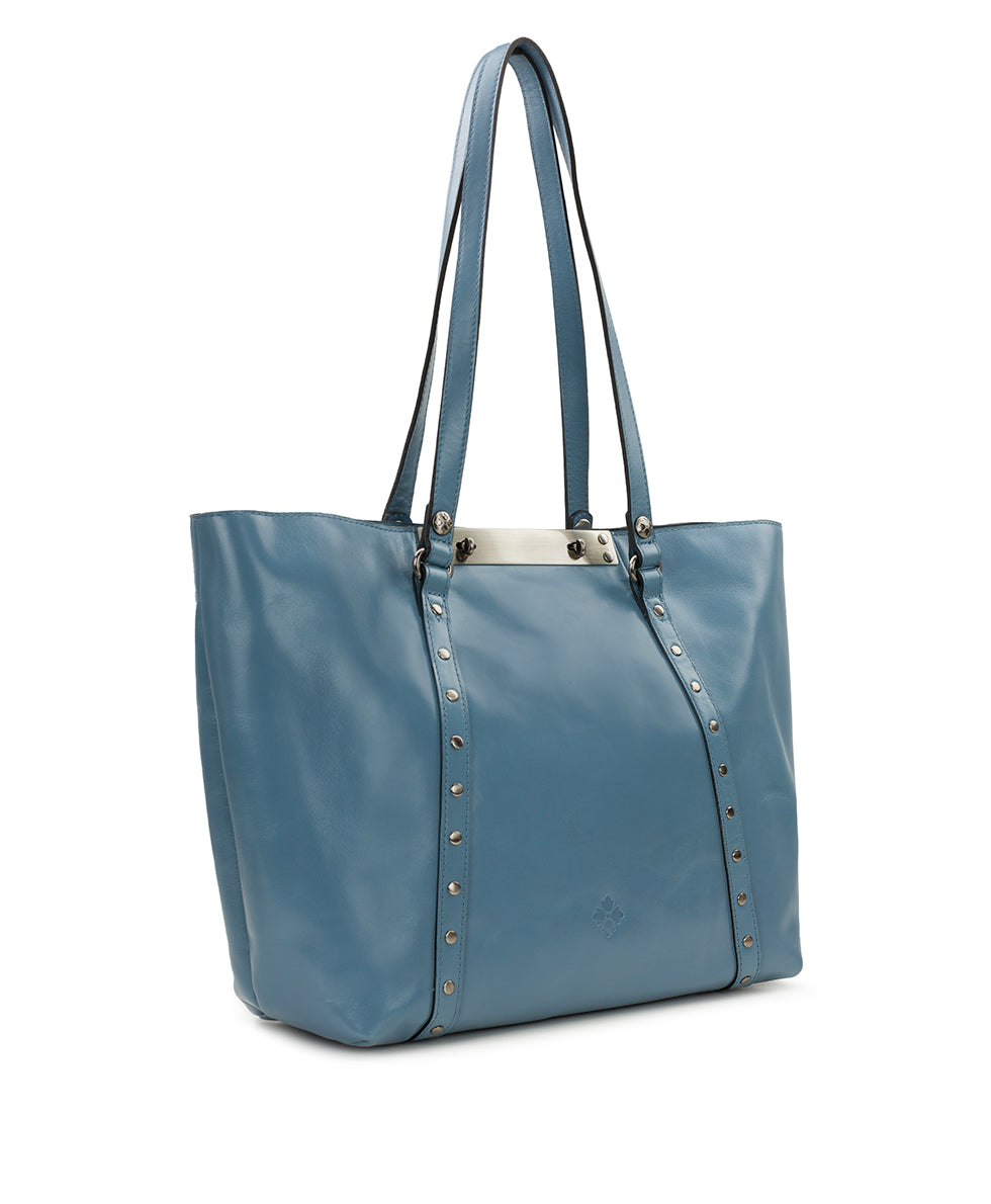 Benvenuto Tote - Vintage Distressed Leather - black - by Patricia Nash - View 13 of 62