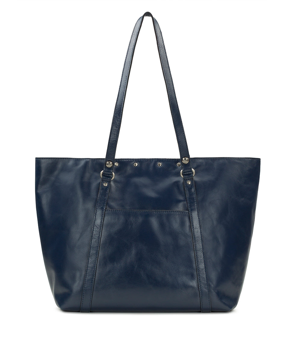 Female - Benvenuto Tote - Vintage Distressed - denim blue - by Patricia Nash - View 2 of 5