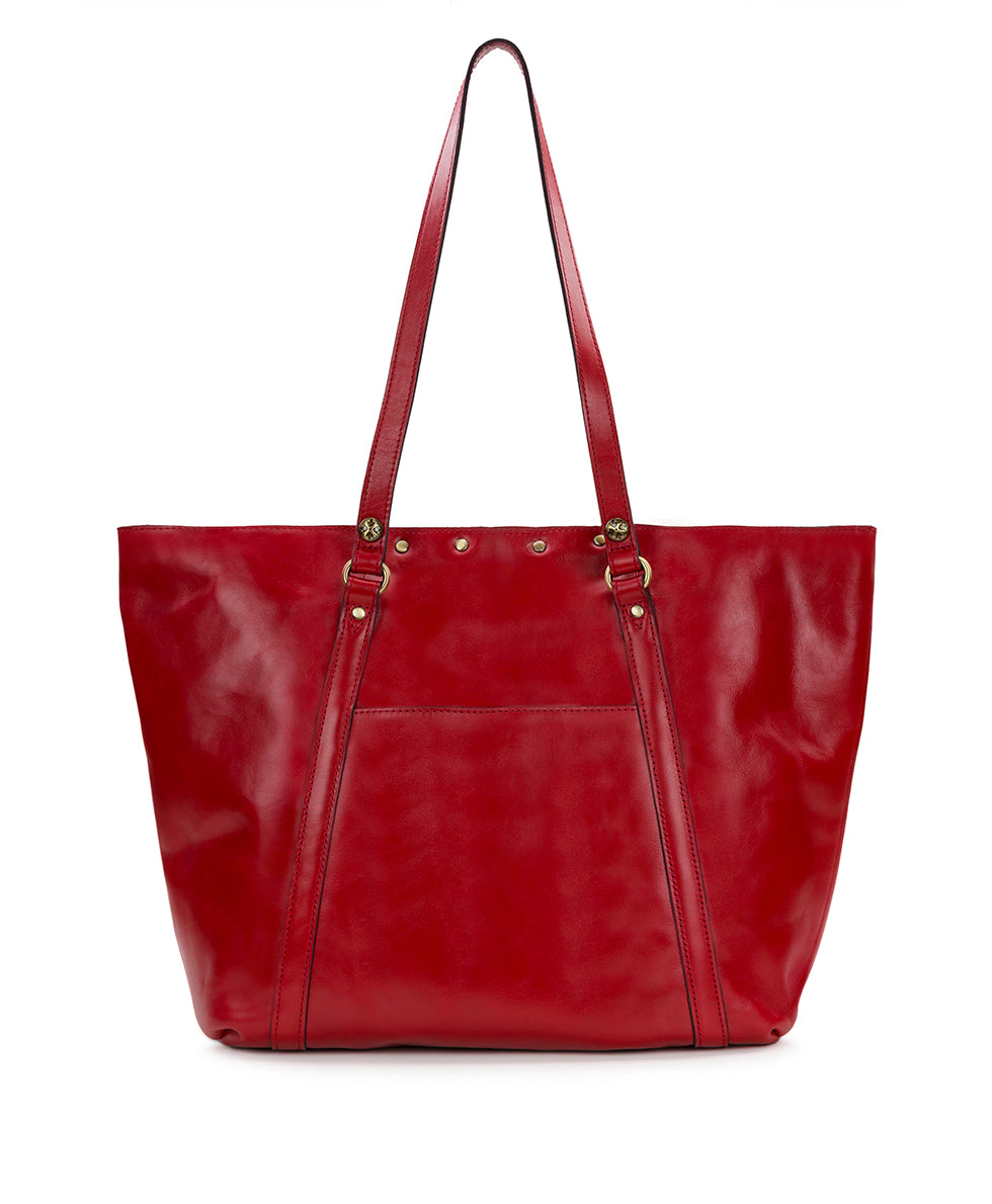 Benvenuto Tote - Vintage Distressed Leather - black - by Patricia Nash - View 42 of 62
