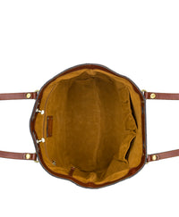 Benvenuto Tote - Vintage Vegetable Tanned Tooled