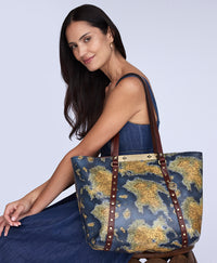 Benvenuto Tote - Greek Map