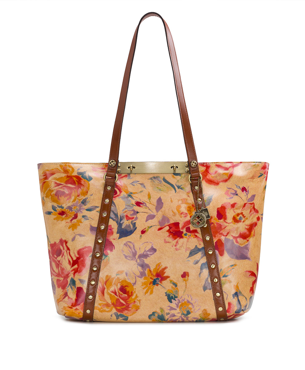 Female - Benvenuto Tote - Aegean Blooms - aegean blooms - by Patricia Nash - View 1 of 6