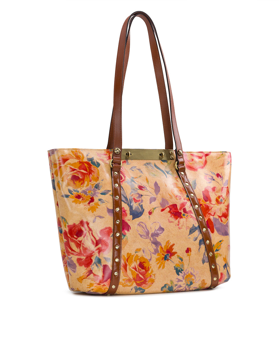 Female - Benvenuto Tote - Aegean Blooms - aegean blooms - by Patricia Nash - View 3 of 6