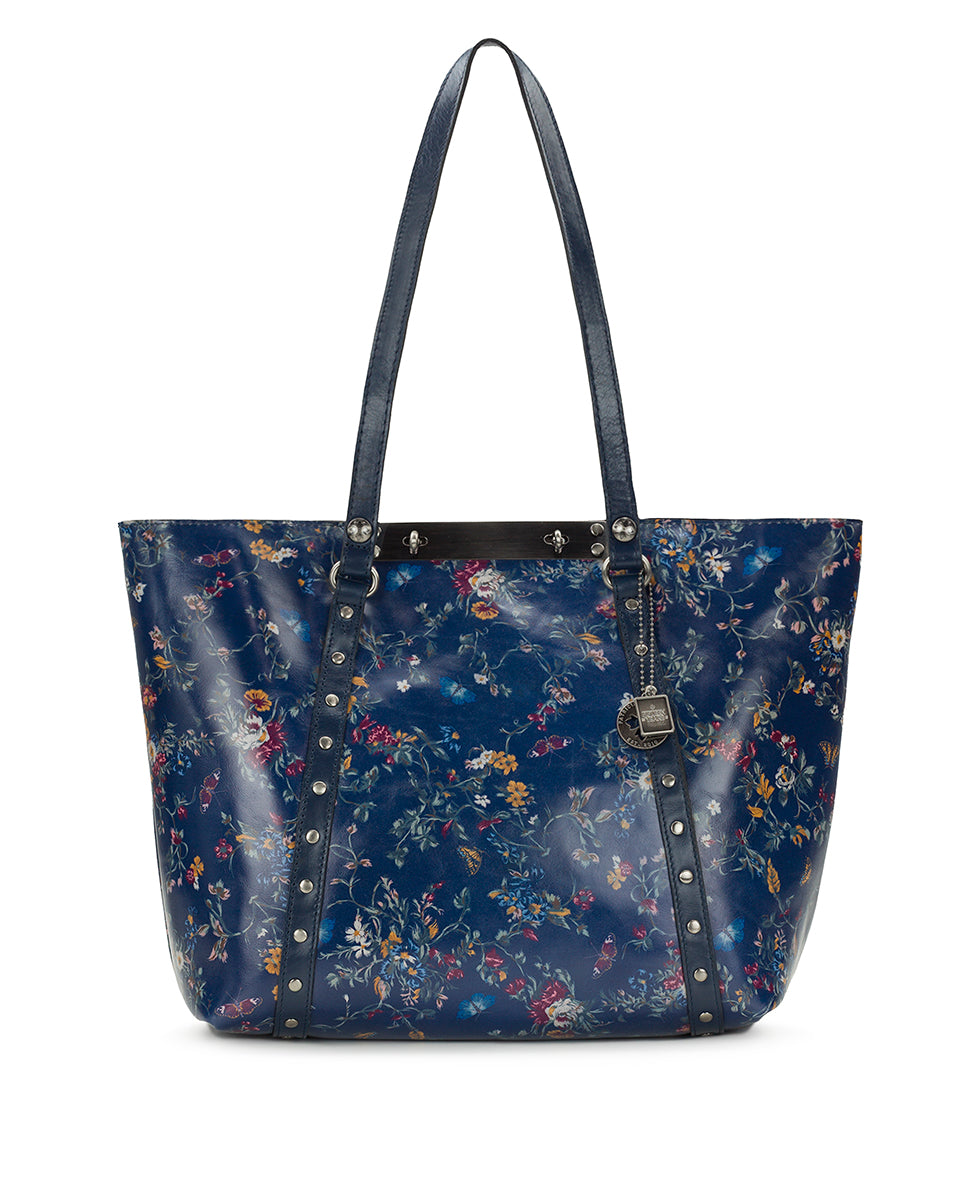 Female - Benvenuto Tote - Butterfly Gardens - butterfly gardens - by Patricia Nash - View 1 of 6