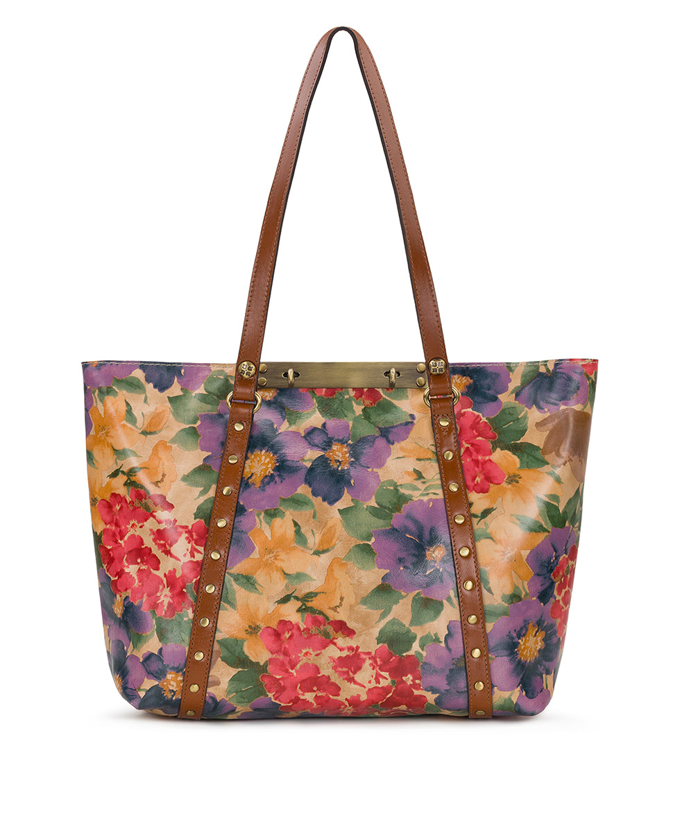 Female - Benvenuto Tote - French Hydrangeas - french hydrangeas - by Patricia Nash - View 1 of 4