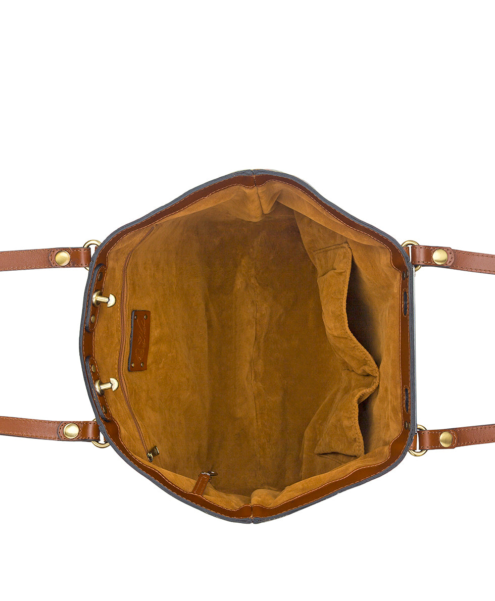 Female - Benvenuto Tote - French Hydrangeas - french hydrangeas - by Patricia Nash - View 4 of 4