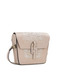 Marciana Flap Crossbody - Burnished Tooled Colors