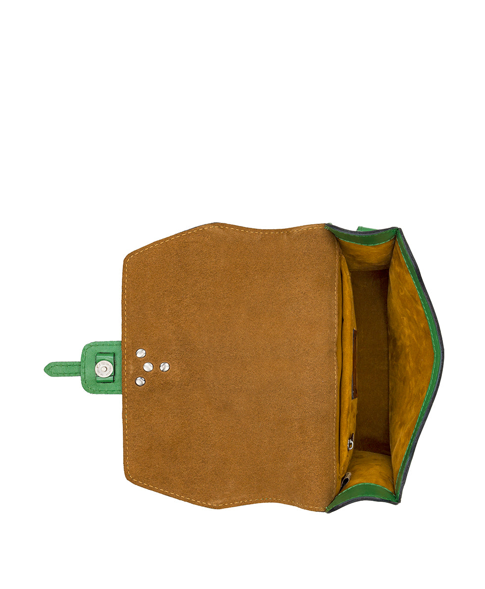 Female - Marciana Flap Crossbody - Burnished Tooled Colors - tan - by Patricia Nash - View 31 of 43