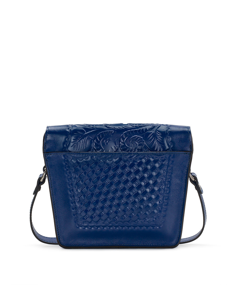 Female - Marciana Flap Crossbody - Burnished Tooled Colors - tan - by Patricia Nash - View 34 of 43