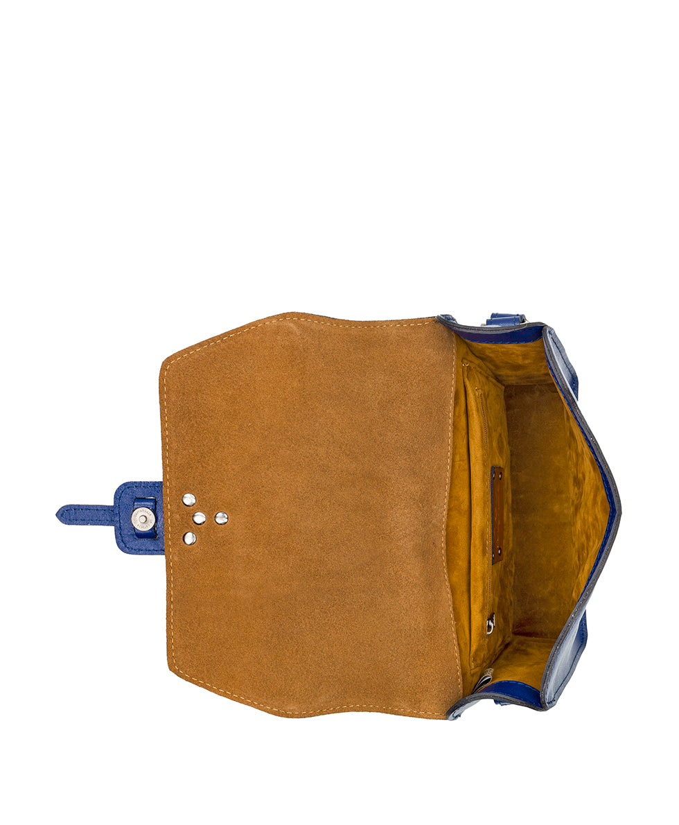 Female - Marciana Flap Crossbody - Burnished Tooled Colors - tan - by Patricia Nash - View 36 of 43