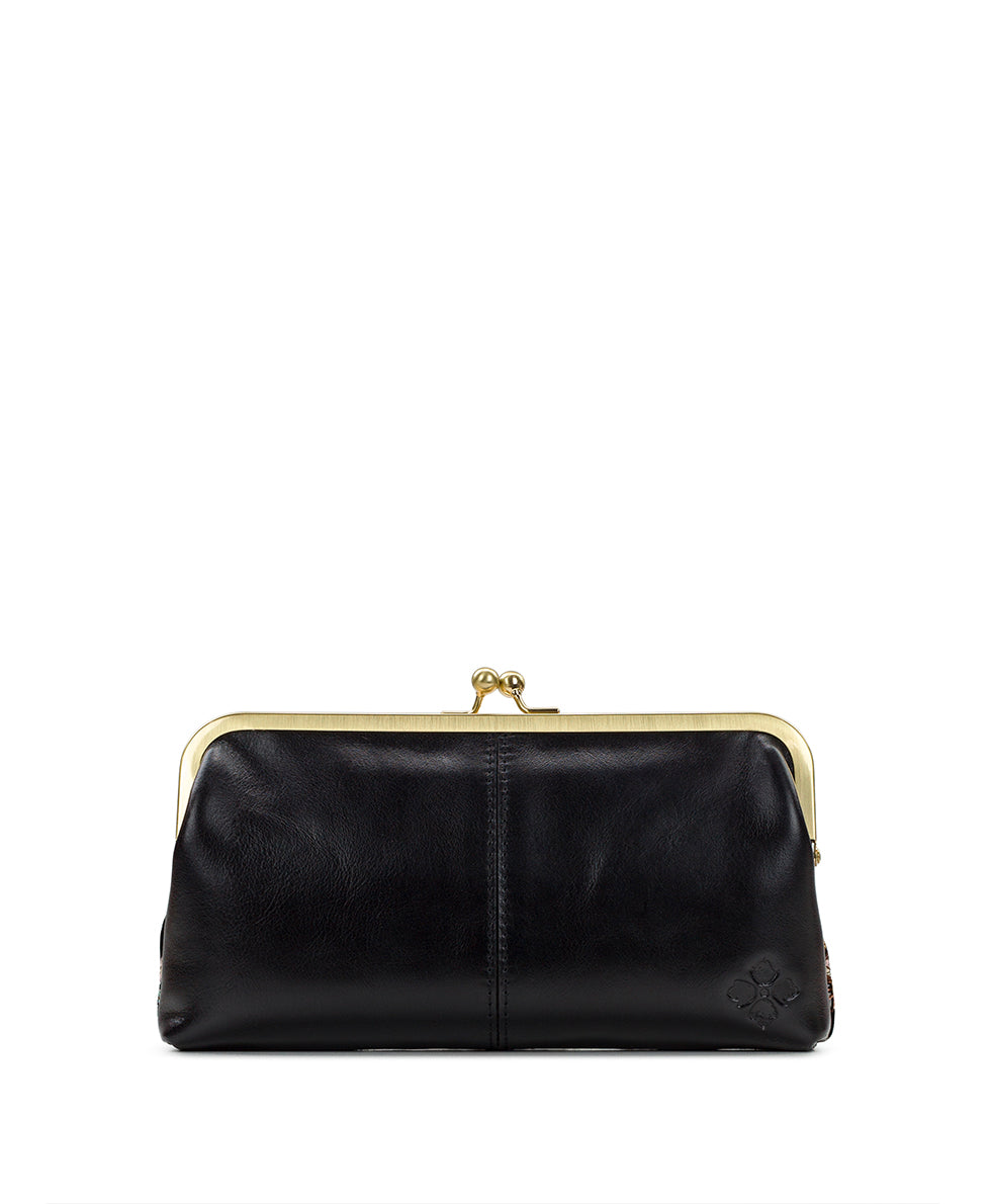Potenaz Frame Bag - Velvet Jacquard - black - by Patricia Nash - View 2 of 4