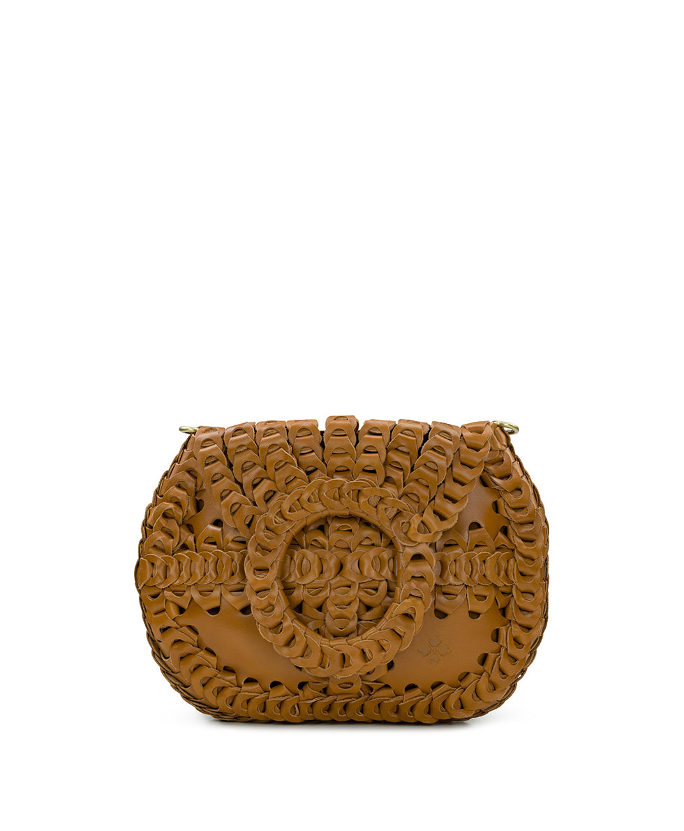 Female - Pisticci Flapover Crossbody Bag - Chainlink Leather - florence - by Patricia Nash - View 7 of 60