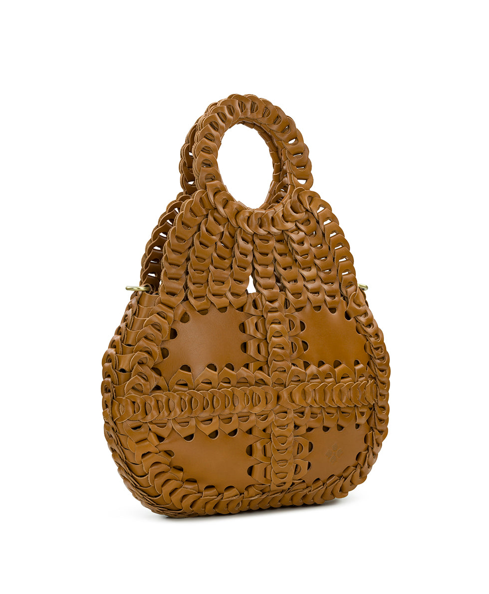 Female - Pisticci Flapover Crossbody Bag - Chainlink Leather - florence - by Patricia Nash - View 9 of 60
