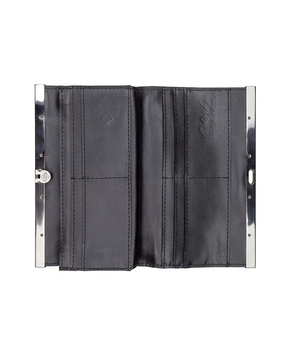 Female - Cauchy Wallet - Tooled - black - by Patricia Nash - View 7 of 15