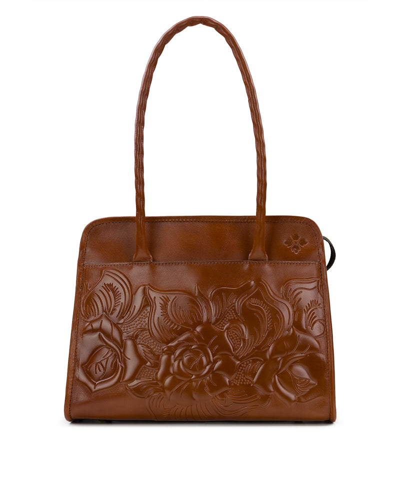 Paris Large Satchel - Tooled  - View 1