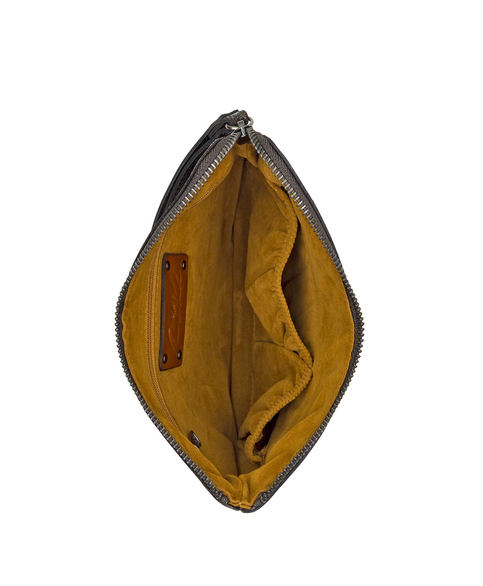 Female - Cassini Wristlet - Tooled Turquoise - turquoise - by Patricia Nash - View 6 of 8