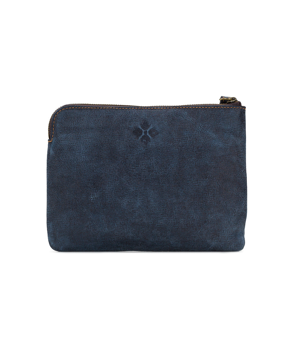 Cassini Wristlet - Denim Leather - dark denim - by Patricia Nash - View 2 of 4